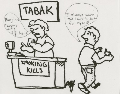 Tobacco Cartoon